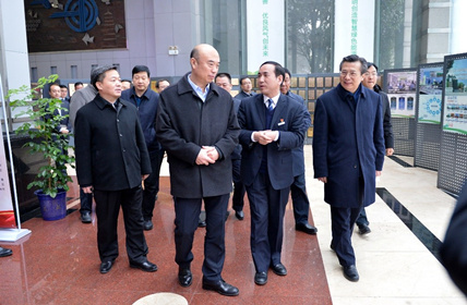 【陜鼓集團(tuán)】陜西省委副書記、省長、省政府黨組書記劉國中一行蒞臨陜鼓視察指導(dǎo)工作